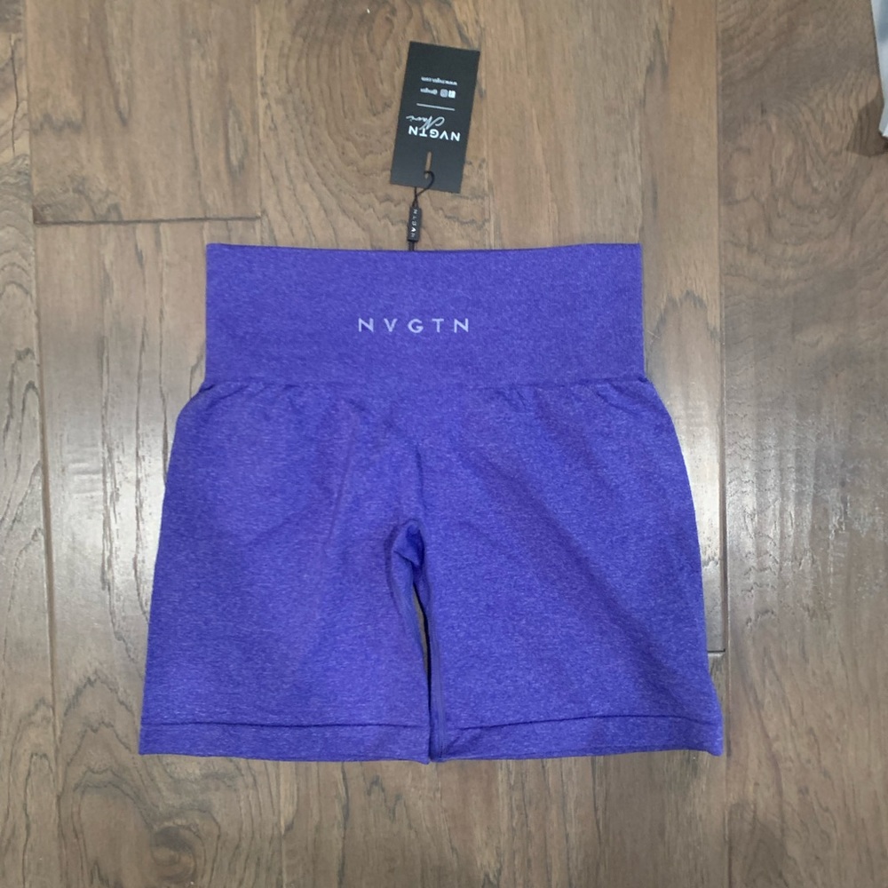 NWT Nvgtn Seamless Pro Shorts Electric Blue